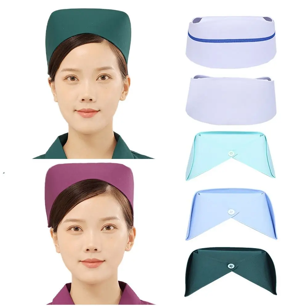 New Costume Accessories Nurse Hat Durable Accessories Swallowtail Hat Nurse Headband Work Cap Maternity Hotels