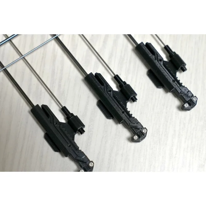 RC Crawler Scale Dual Antenna, Nitinol Shape Memory Alloy, Rebound No Deformation, 1/8 1/10 RC Crawler Decorative Mood Parts