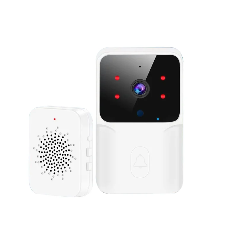 AA60-Tuya Home Wifi Doorbell ออดไร้สายกล้องเบลล์ DC AC แบตเตอรี่ออด
