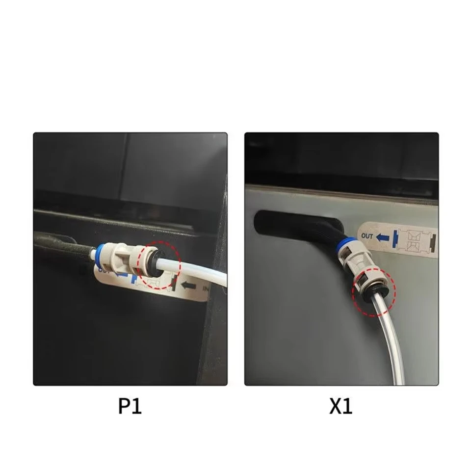5/10/20 Stück L93A-Pneumatikverbinder 1,75mm Filament-Extruder für Bambu Lab X1 P1 Serie PTFE-Schlauch Hall-Sensor 3D-Drucker-Teile – Detail 6