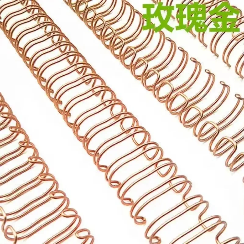 

3:1 Metal YO Double Coil Calendar Binding Coil Notebook Spring Book Ring Wire O Binding A4 Binders Double Wire Binding