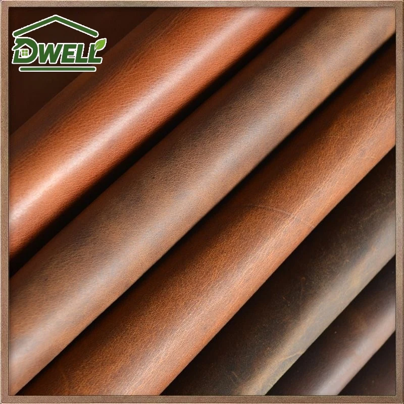 Crazy Horse Leather Sheet Genuine Top Grain Cowhide Leather Material for DIY Leather Craft Wallet