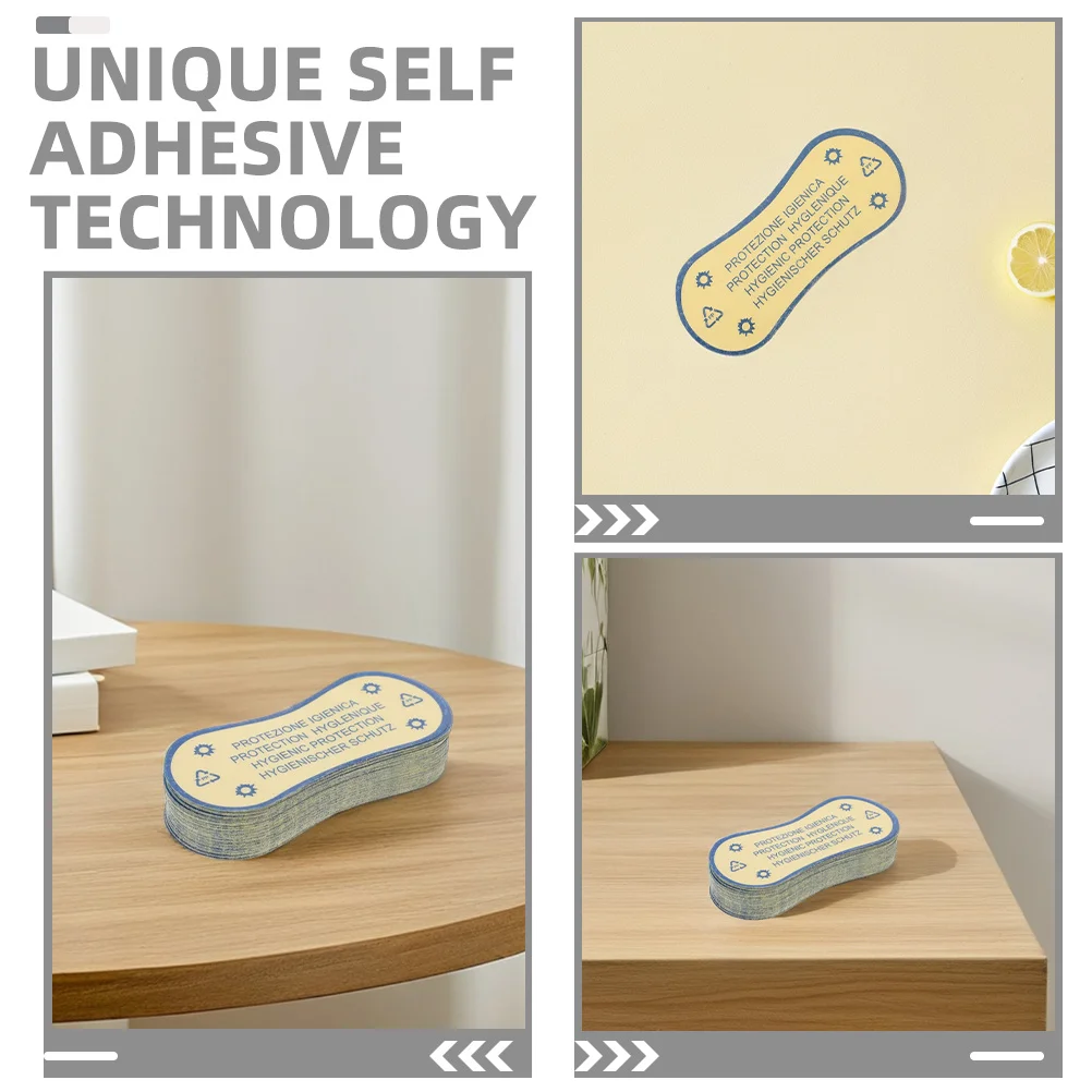 30 قطعة من ملصقات اللباس الداخلي المقاومة للماء، ملصقات صحية لاصقة للملابس الداخلية، ملابس داخلية، بطانة واقية، شارات شفافة #4