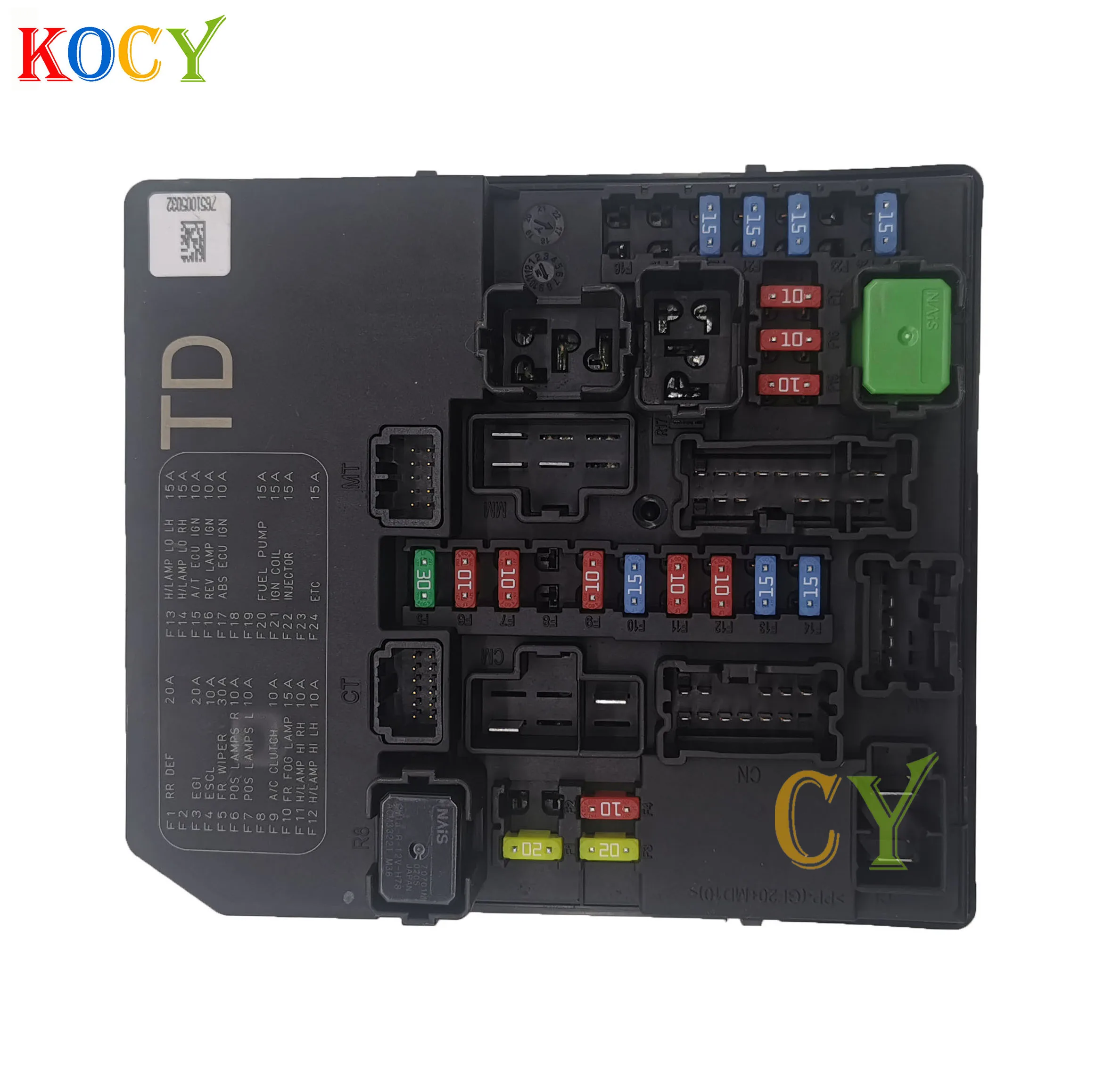 

Car IPDM BCM 284B7 3YM2A 284B7-3YM2A Body Control Unit Fuse Box 284B7B3YM2A for Nissan Body Control Module