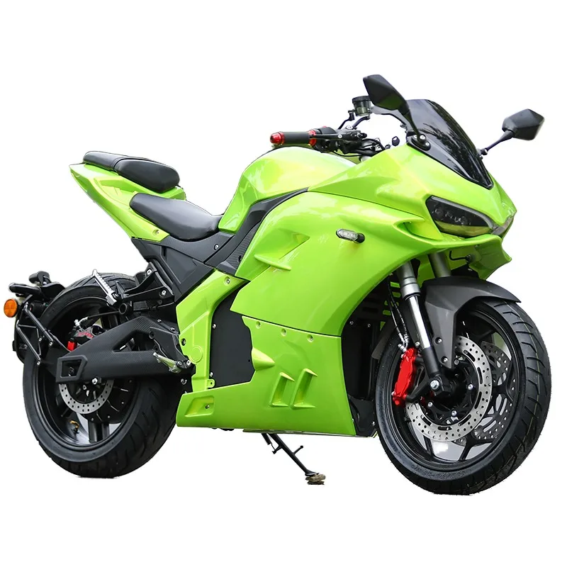 

2025 Newest 5000w 130km/h Super Speed Central Chain Motor Racing Electric Motorcycle For Adults