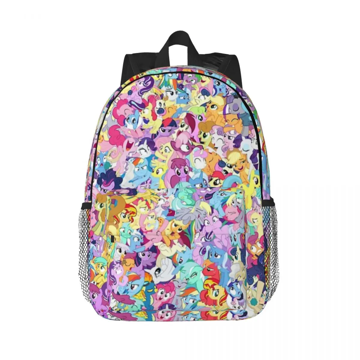 Everypony Mess For Girls Boys Large Capacity Student Backpack Lightweight waterproof Backpack 15inch