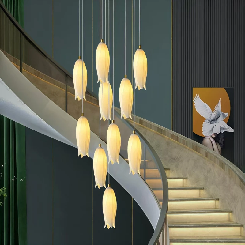 France Designer Creative Ikukinka Modeling Pendant Lamp Decoration Maison Foyer Decorate Interior Lighting Chandelier