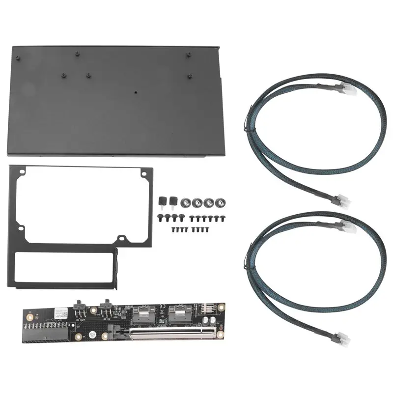 

Графическая док-станция AED6-Oculink/Slimsas с кронштейном Внешняя видеокарта GDS1-SFX Блок питания PCIE4.0 X16 Кронштейн для видеодок