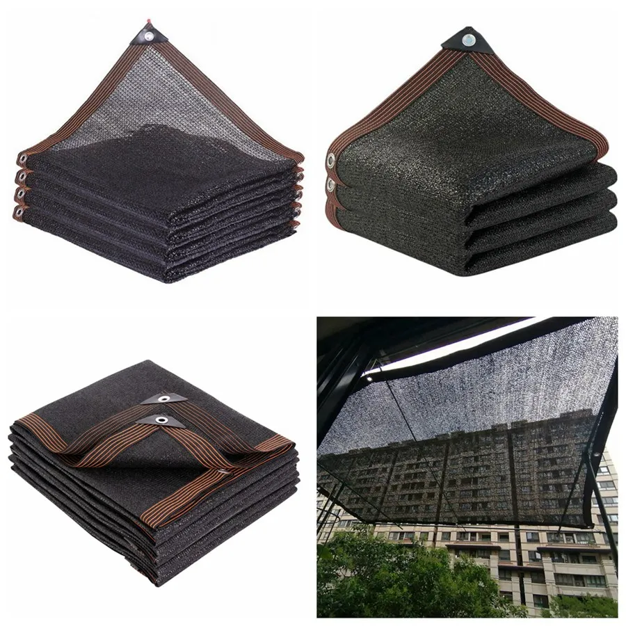 30~90% Anti-UV Black HDPE Sunshade Net Garden Succulent Plant Shading Net Outdoor Swimming Pool Cover Sun Shade Net