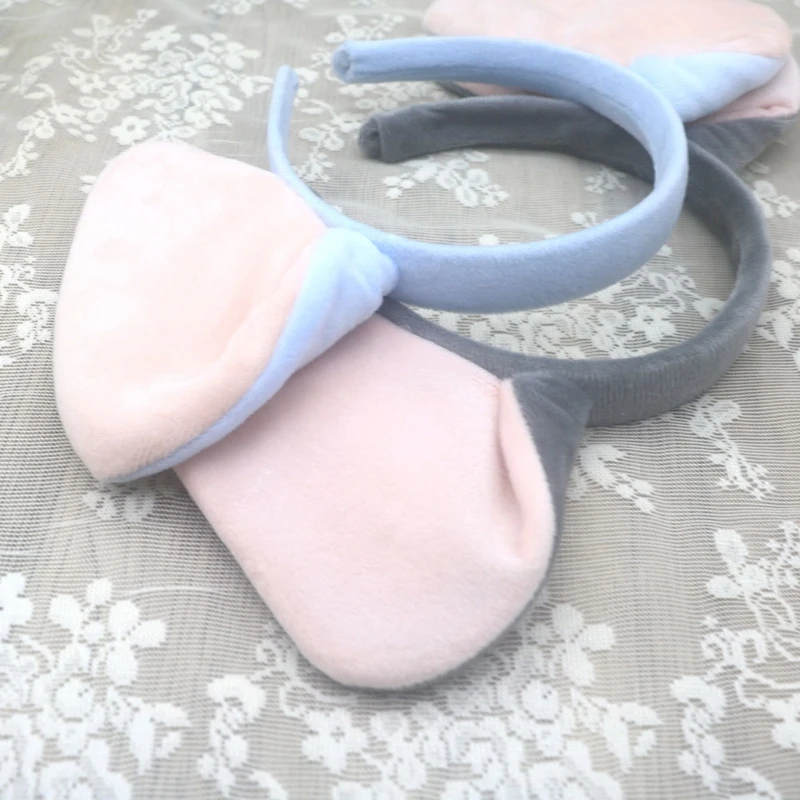 1/3/4 Set di accessori per costumi di elefante-fascia per orecchie di elefante, papillon, Kit di accessori per Tutu di coda costumi di elefanti per bambini