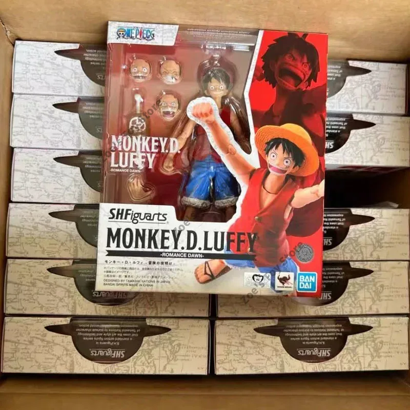 

In Stock BANDAI Original Box S.H.Figuarts Sanji USOPP Luffy RORONOA ZORO SHF Anime Model Action Figure Toy Collection Gift