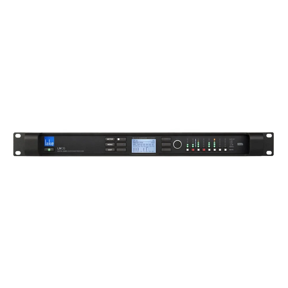 Lake LM26 2×6 Professional Audio Processor, Stage Speaker Management System High Definition Audio Matrix Equipment