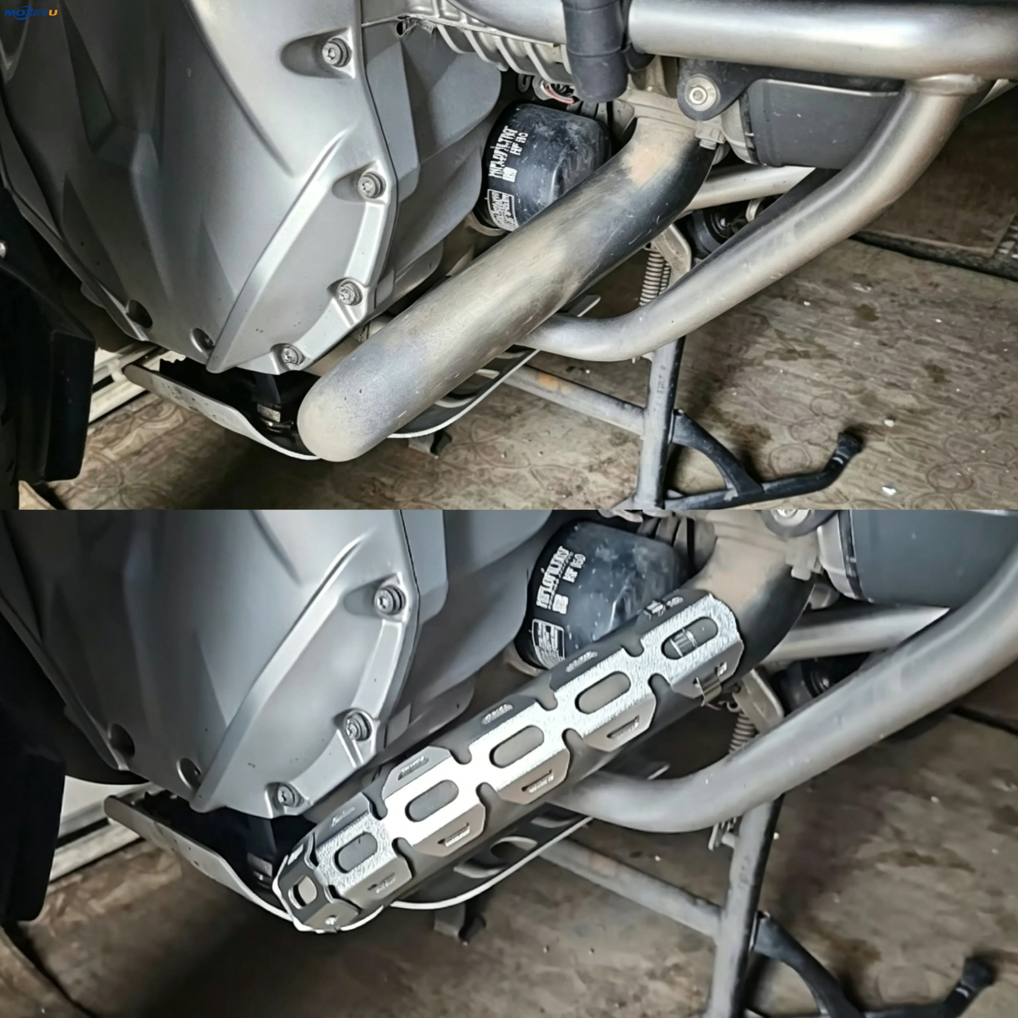

For BMW R1250GS R 1250 1200 GS R1200GS LC ADV For Yamaha HONDA KAWASAKI Motorcycle Exhaust Heat Shield Muffler Pipe Cover Guard