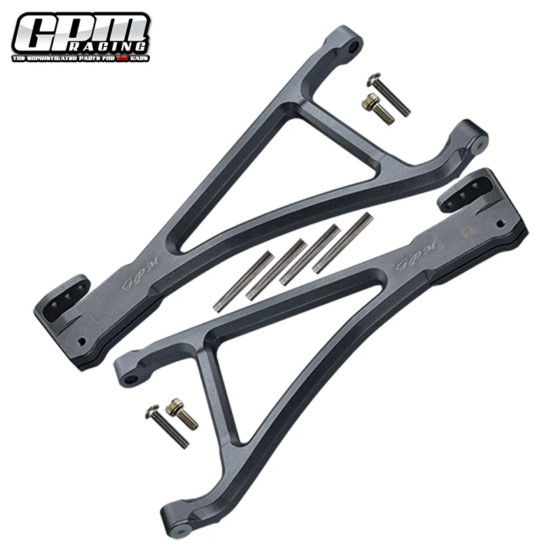 BRAZO DE SUSPENSÓN INFERIOR DELANTERO DE ALUMINIO GPM (PARA E-REVO 560871, REVO, SUMMIT)