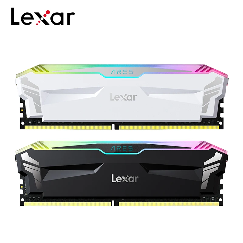 Lexar Memory Ram DDR4 4000Mhz 8GB 16GB 3866Mhz XMP 2.0 ARES RGB 100% Original Memoria 2PCS High Speed Memory Ram for Desktop