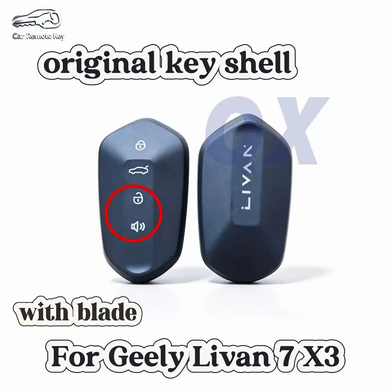 Original Smart Remote Key For Geely Livan 7 X3 4