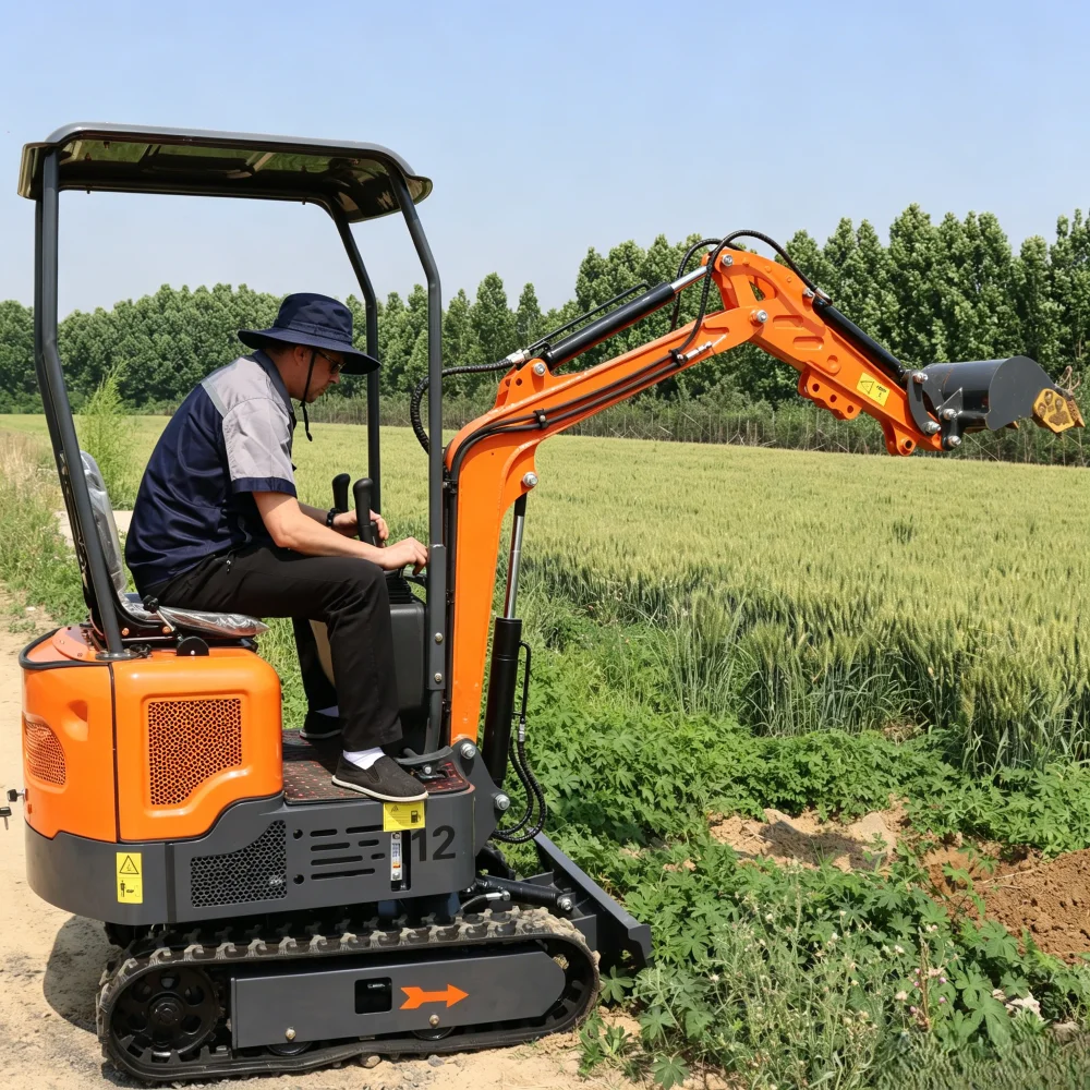 

Free Delivery CE EPA 2Ton Kubota Engine Excav 1.5Ton 5t Crawler Excavator Cabin Hydraulic Mini Crawler Digger for Sale