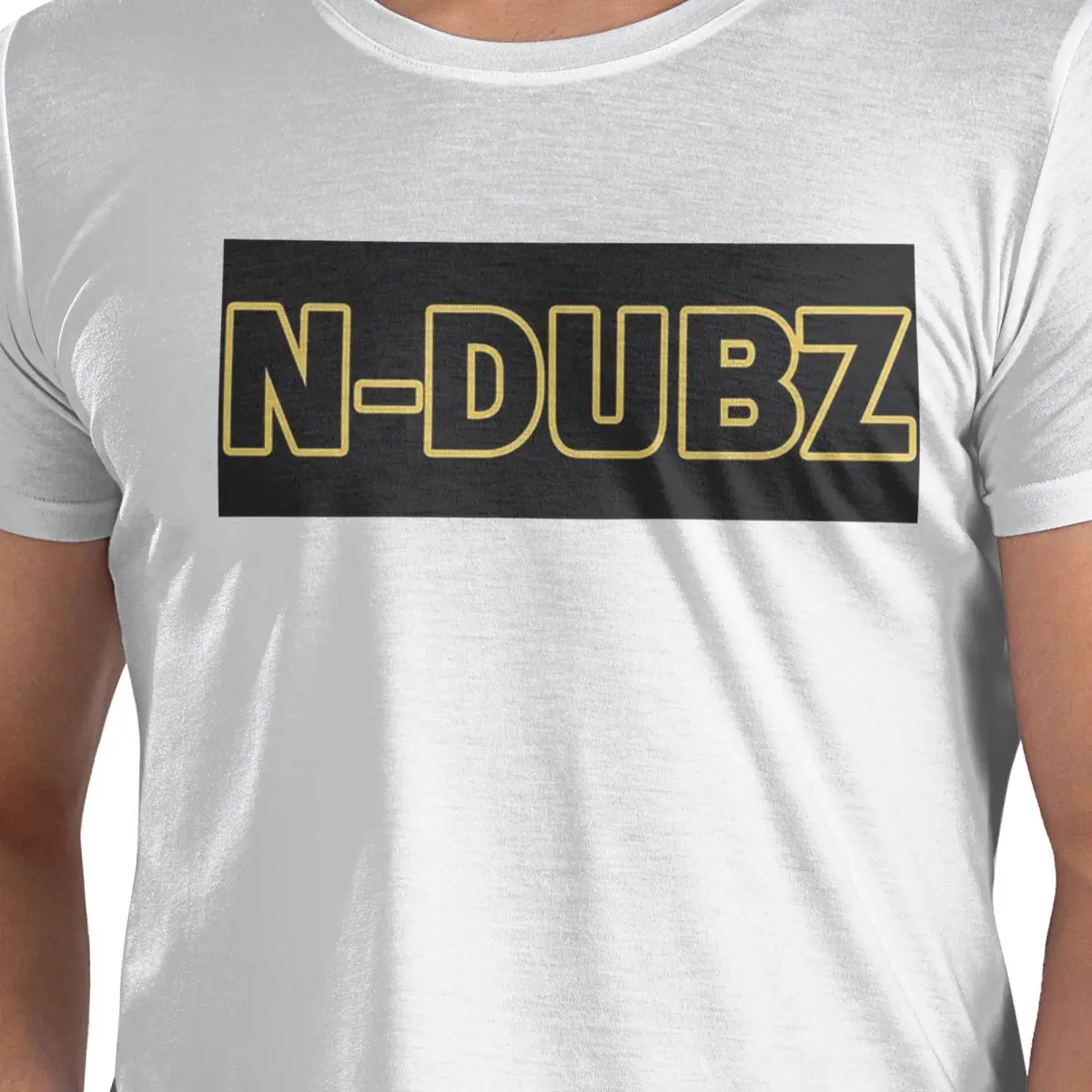 

N-Dubz Merch NDubz Logo 100% Cotton T-Shirt Men's Oversized T Shirts Men O-Neck Short Sleeve S-6XL