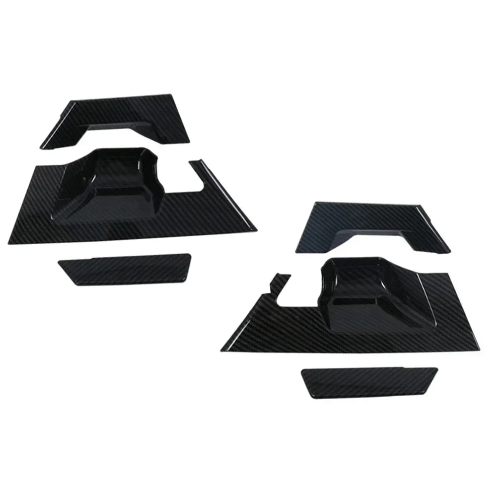 Stylish Decorative Stickers for Toyota For CHR 2016 2021 Rear Door Handle Bowls Enhance Car's Look with ABS Trim