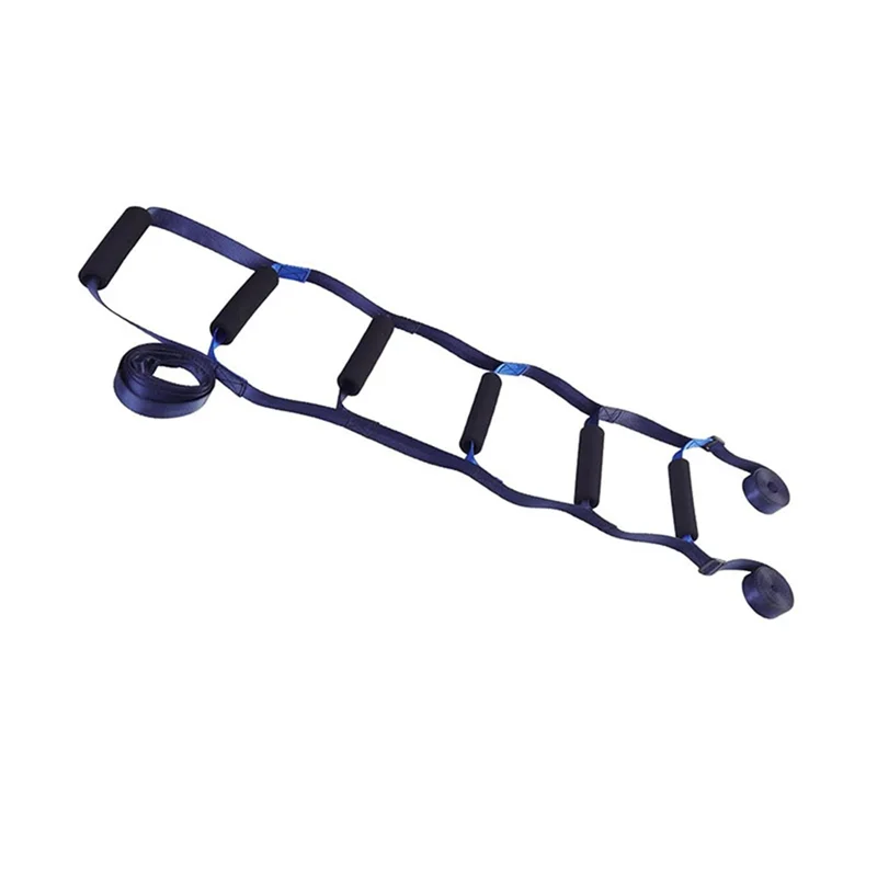 A74E-Bed Ladder Assist Aiuto per trazioni con maniglie antiscivolo e altezza regolabile, ausilio per la mobilità degli anziani per carichi pesanti