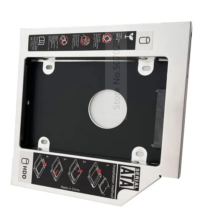 

2-й 2,5 SATA HDD SSD Жесткий диск Оптический отсек Caddy Frame Tray для Asus K75VJ K53SM K40IJ K50I G72GX K70AC K51AC DS-8A4S DS-8A5SH