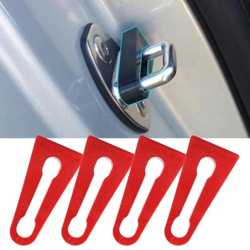 4PCS Auto Türverriegelungen Stoßdämpfungskissen für ein verbessertes Fahrerlebnis.