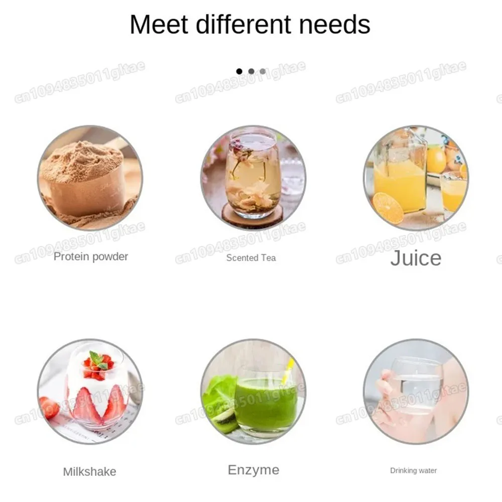 500ML Portable Protein Powder Shaker Bottle Leak Proof Water Bottle For Gym Outdoor Fitness Training Sport Mixing Cup With Scale view 5