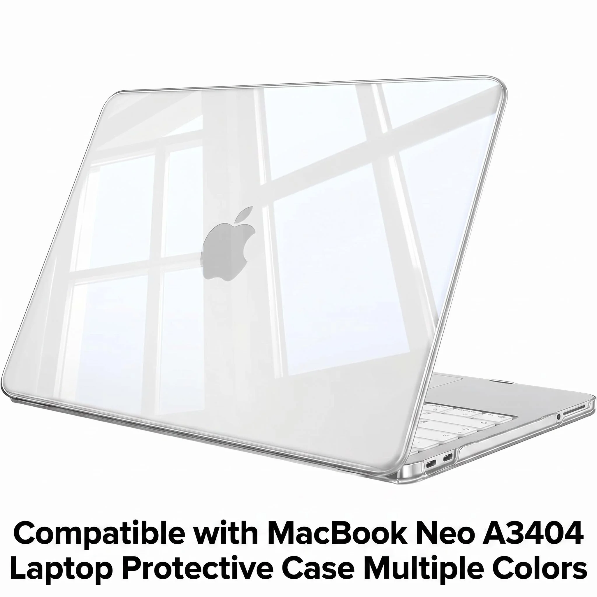 Compatible with MacBook Neo A18 Pro Chip 13' Inch Case, A3404 2026 Laptop Protective Hard Shell Cover, Lightweight Crystal Clear