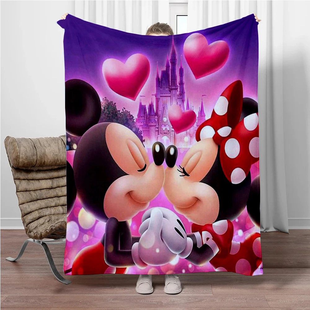 

31 Style Mickey Minnie Mouse Cartoon Soft Blankets,Comfortable Throw Blanket for Picnic Bed Sofa Home Bedroom Kids Outdoors Gift