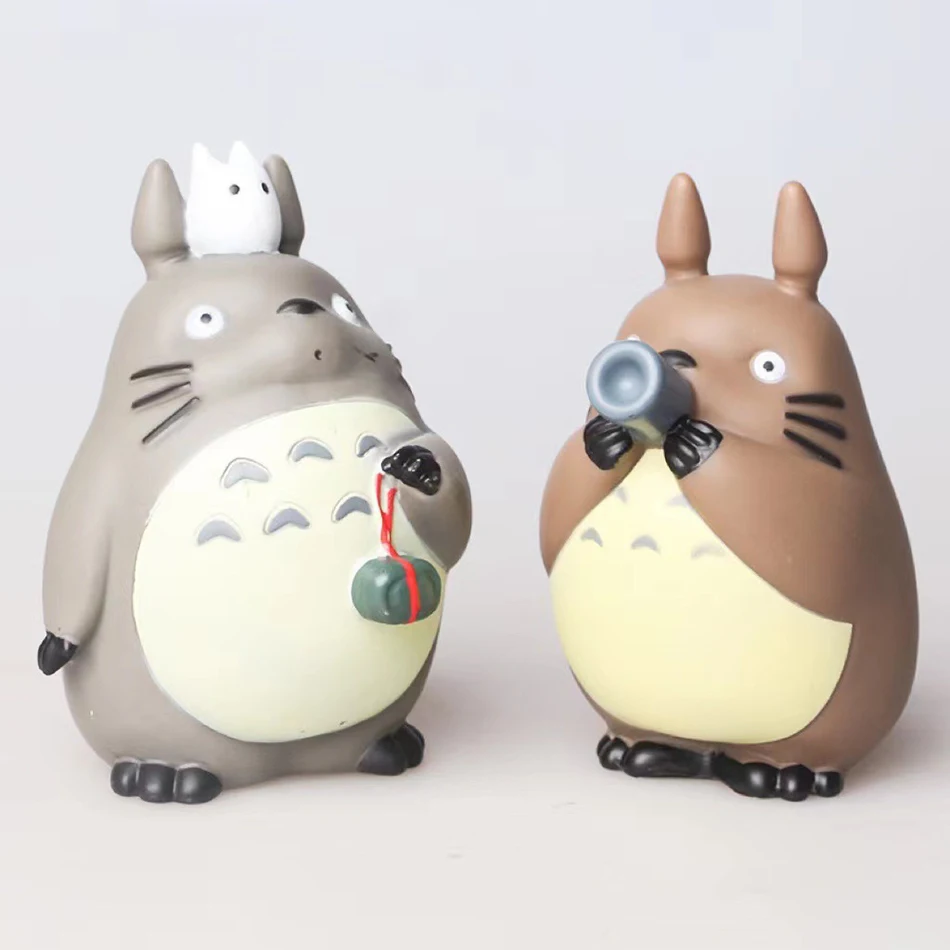 5pcs cartoon My Neighbor Totoro Figure Mini Statue Cute Toys Room Ornaments Kawaii Figures Toy Kid Gifts Collecctibles