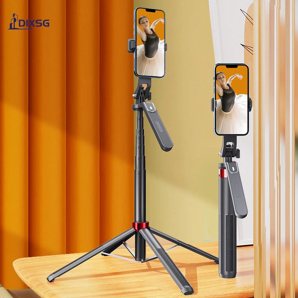 

DIXSG P185 Selfie Stick Tripod Stand 1800mm Wireless Phone Gimbal Stabilizer Tripod Stand for Monopod Gopro Camera