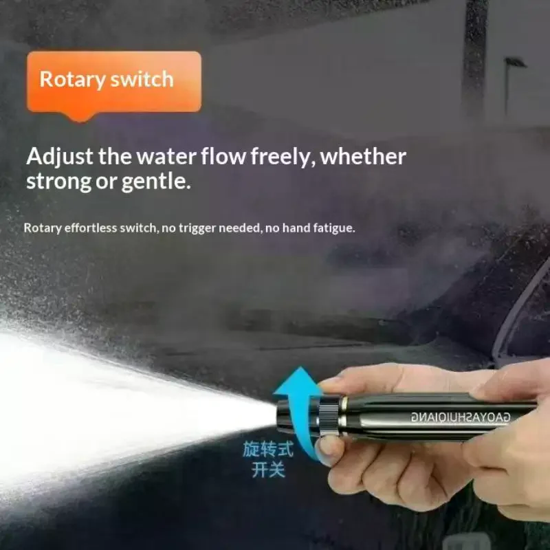 1Set High-Pressure Wash Water  Nozzles For Car Washing Cleaning Glass Garden Watering Irrigation Spray  Kit Adjustable