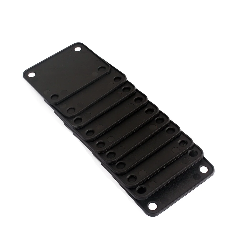 

10 PCS Guitar Maintenance Parts Neck Plate Reinforcement Board Electric Gasket Replacement Standard