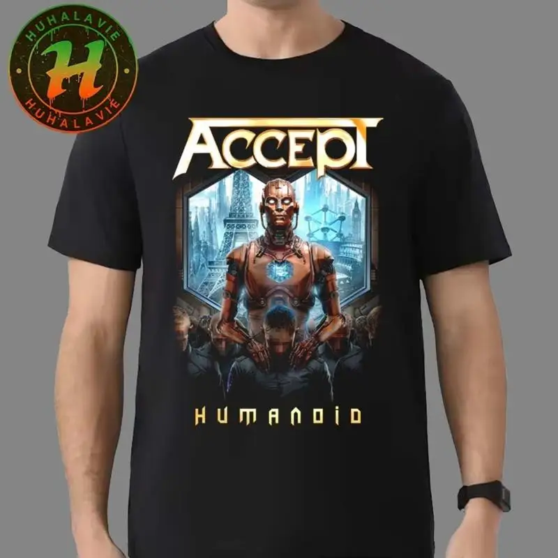 Accept Band Humanoid Merchandise Tee Unisex T-Shirt
