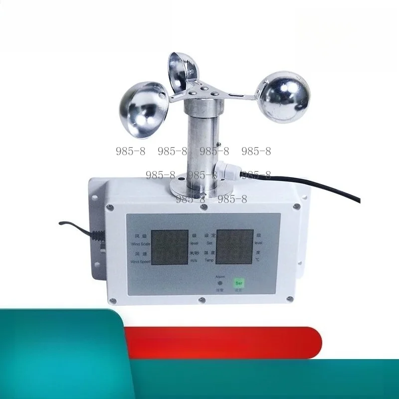 Wind Sensor Intelligent Temperature Wind Anemometer, Professional Speed Measuring Instrument for Weather and Engineering Sites