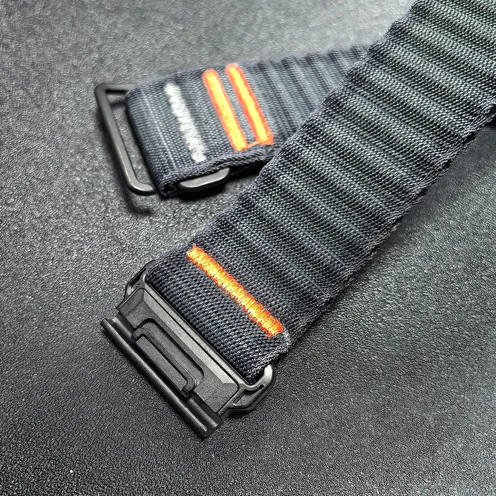 QuickFit 26mm 22mm Nylon Loop Strap For Garmin Fenix 8 51mm 47mm E 7 7X 6 6X 5X Plus/Epix/Descent G2/Tactix Sport Band Bracelet