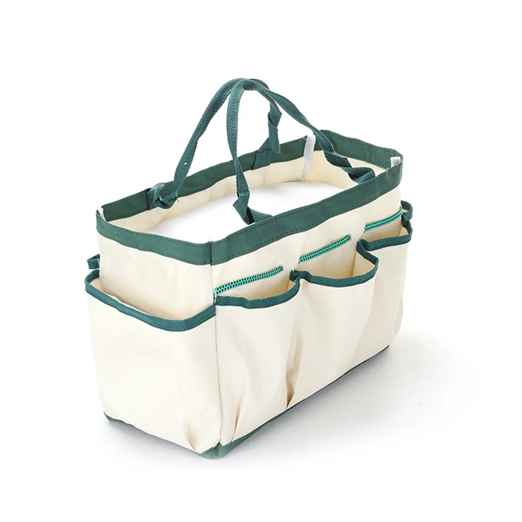 Multi-Function Garden Tool Storage Bag Indoor Heavy Duty Gardening Bucket Reinforcement Sewing Handbag Organizer