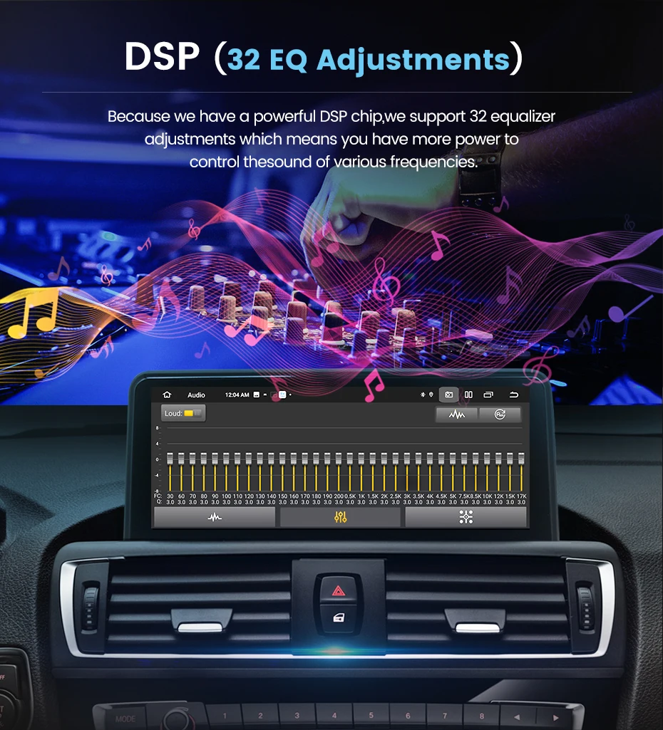 EU-Lieferung 128GB ROM Android 15 Auto-Multimedia-Videoplayer für BMW 5er F10 F11 2011-2017 Kabelloses CarPlay Android Auto Navigationssystem 8-Kern 4G WIFI BT DSP Head Unit SWC Idrive Originalsystem-Display Intelligente Fahrzeugsysteme – Detail 16