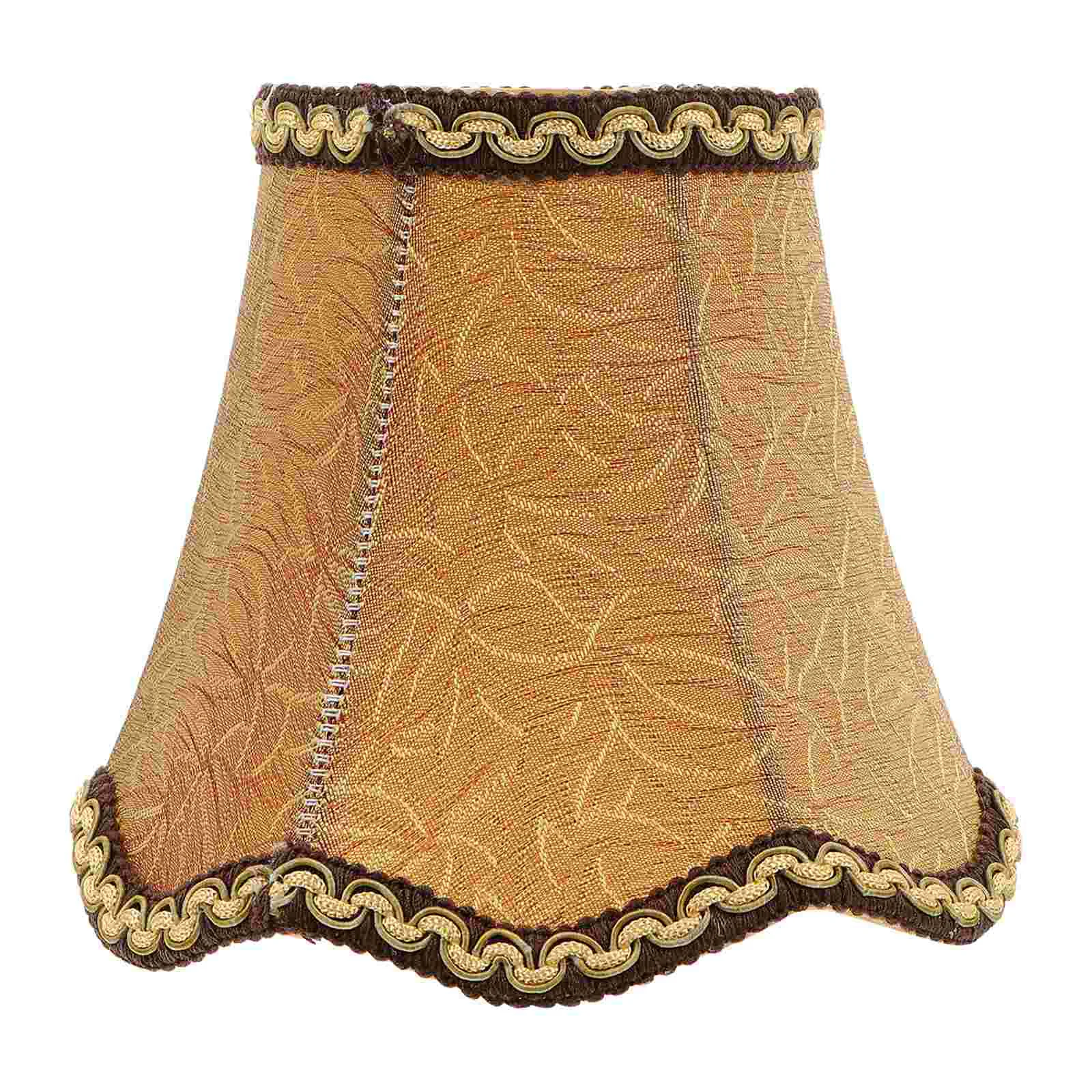 

Fabric Lampshade Rattan Pendant Lights Floor Shades for Fringe Decor Table Decorate