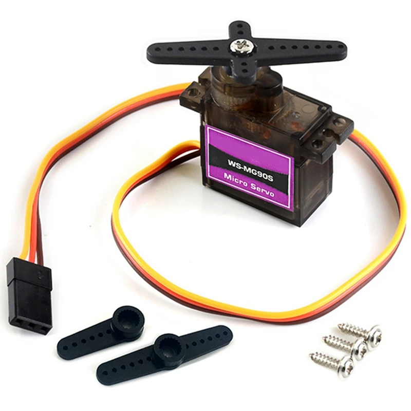 FBIL-MG90S Servo Metal Gear 2Kg/Cm 2.8Kg/Cm 180 Degree Torque Digital Servo For Helicopter Plane Boat Car RC Robot