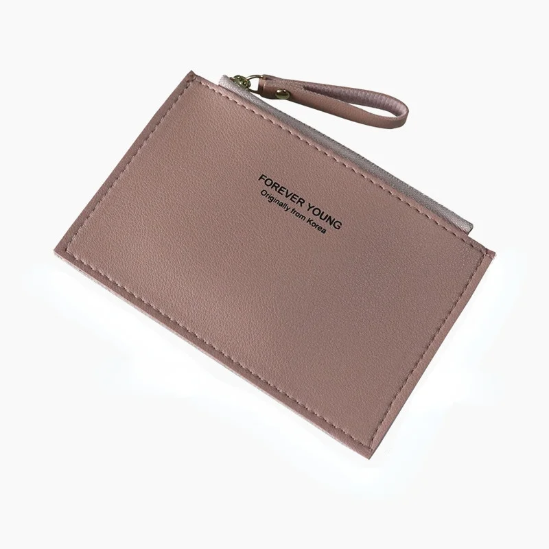 Zipper Card Holder Women Business Card Case Slim Credit Cards Wallet Coin Purse Female Money Bag Small Wallets Sports Bag