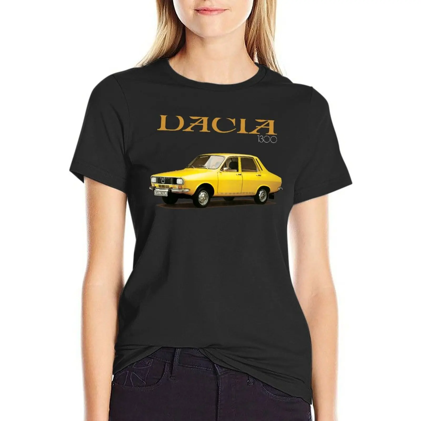 DACIA-T-shirt mignon pour femmes, vêtements esthétiques, médicaments, haut d'été, t-shirts drôles, 1300