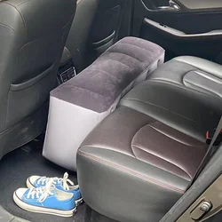 Auto Rücksitz Luft matratze Reise bett Spalt polster aufblasbare Sofa Rest Kissen Geländewagen Limousine sprengen Bett aufblasbares Camping zubehör