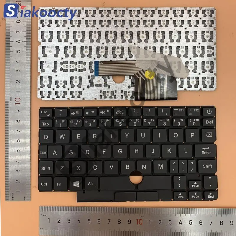 Imagem -06 - Teclado Inglês Eua para Um-netbook Onemix Onemix1 Onemix Onemix 1s Onemix2 Onemix2s sem Quadro Preto Ky1741 Novo
