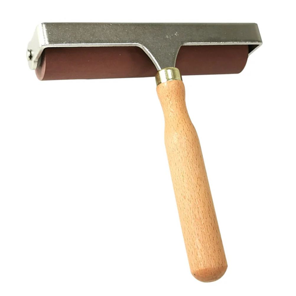 1 szt. Wysokiej jakości wałek do farb, gładka guma do drukowania, malowania olejnego, aplikacji kleju, szybkie pokrywanie, łatwe czyszczenie, narzędzie artystyczne