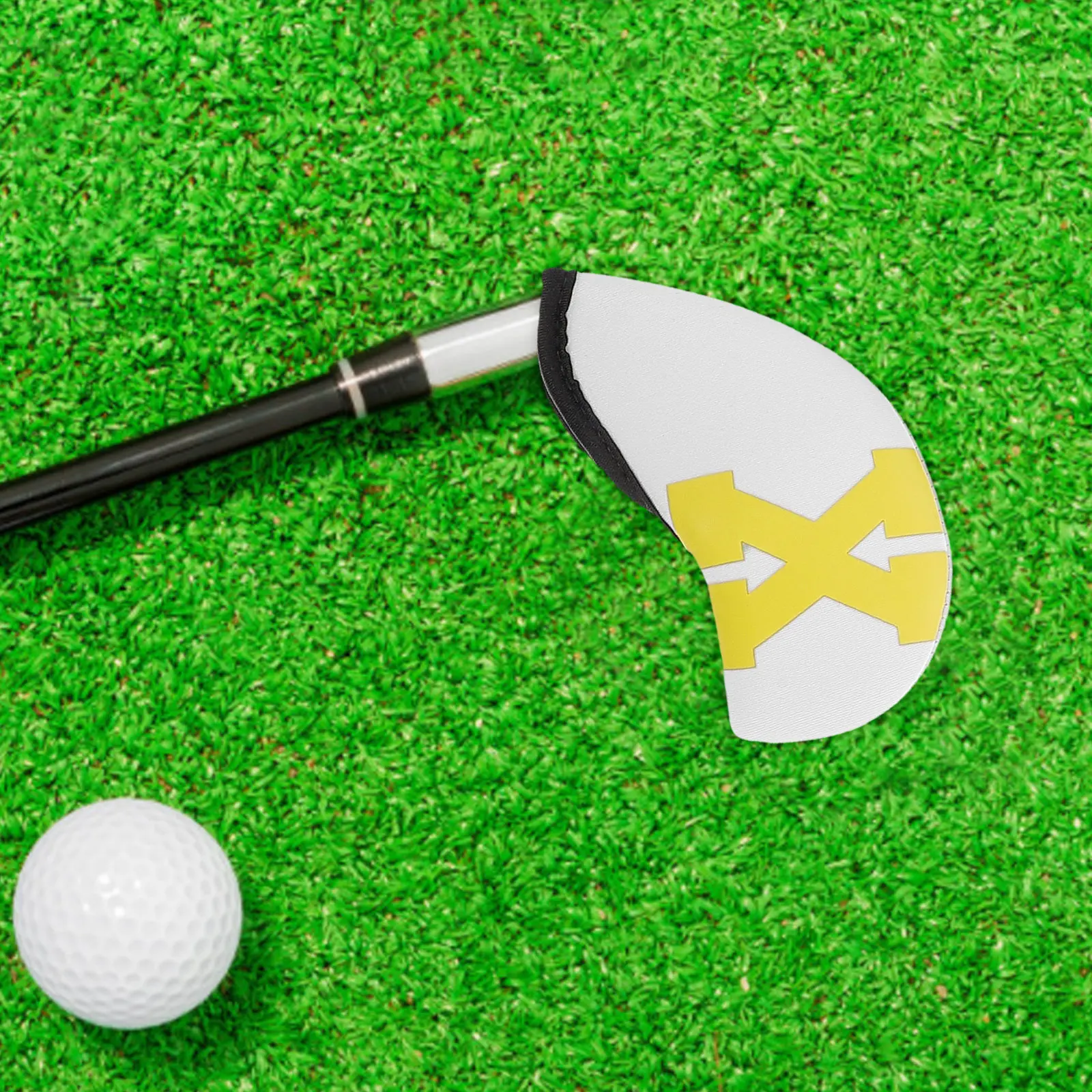 

10Pcs Golf Club Iron Covers Neoprene Construction Numbered Vibrant Design Full Protection Comfort Fit All Iron Sizes Weather