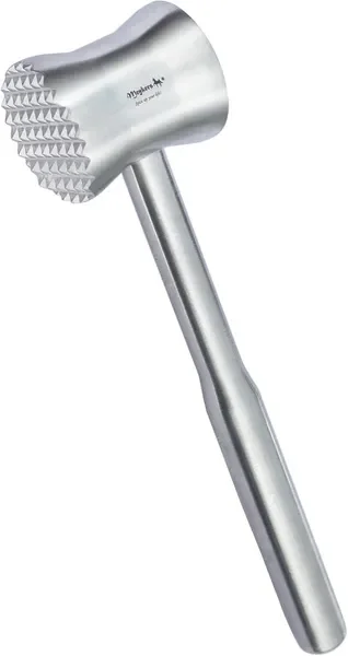 

Meat Tenderizer Mallet | 304 StainlSteel | Dishwasher Safe | Meat Pounder Hammer Flattner Beater | Kitchen Tool for Steak
