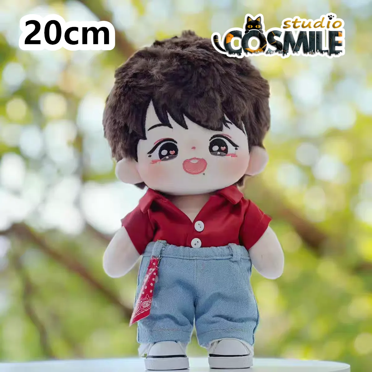 The Untamed Star Idol Yibo Xiao Zhan Little Prince Red Casual Fashion 10cm 20cm Plush Doll Accessories Doll's Clothes BJYX GG