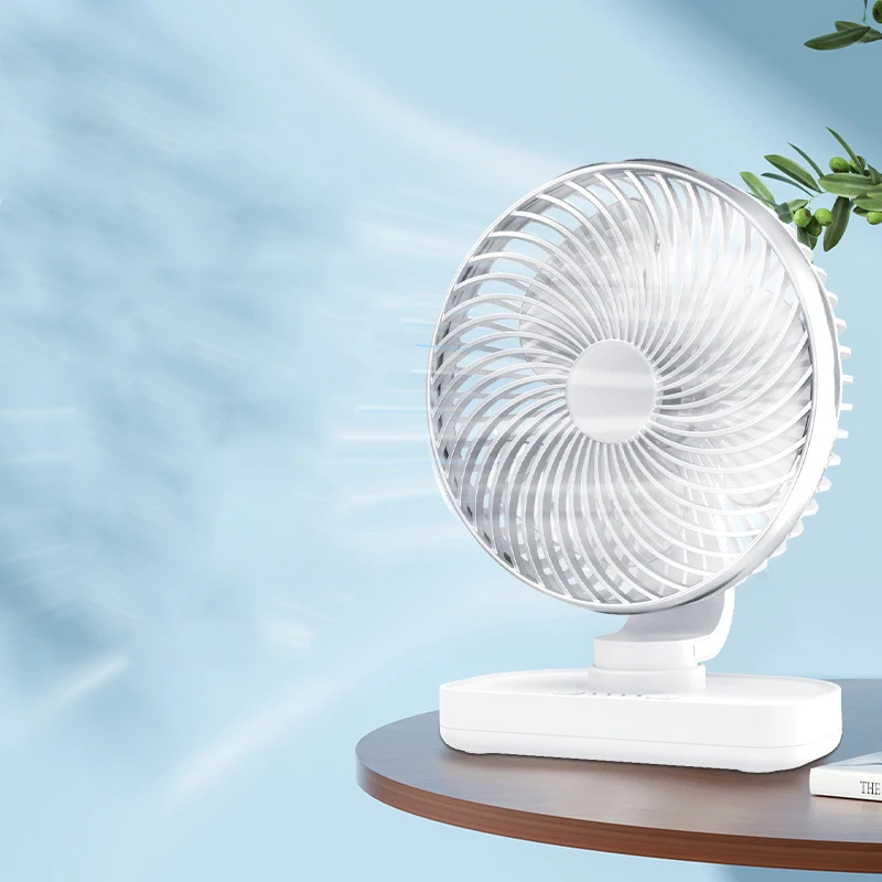 Shaking Head Fan Home Dormitory Mute Desktop Small Desktop Fan Usb Portable Air Circulation Electric Fan