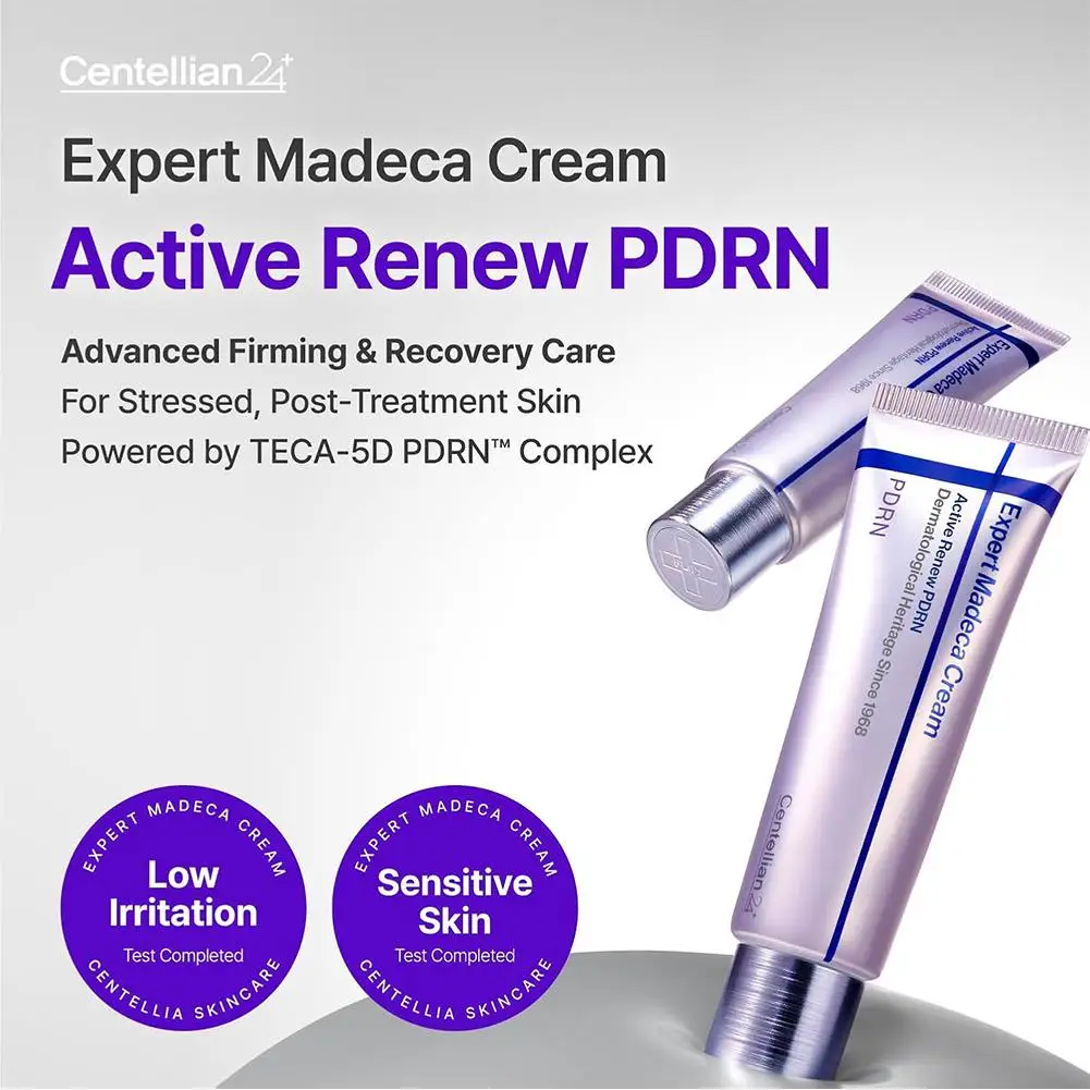 PDRN Active Renew Expert Madeca Cream 50ml – Hydrating & Soothing Face Moisturizer for Skin Repair, All Skin Types